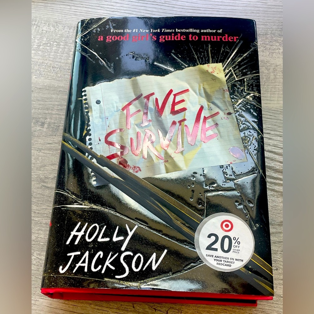 Hard Back Book - Five Survive by Holly Jackson - Excellent Condition
